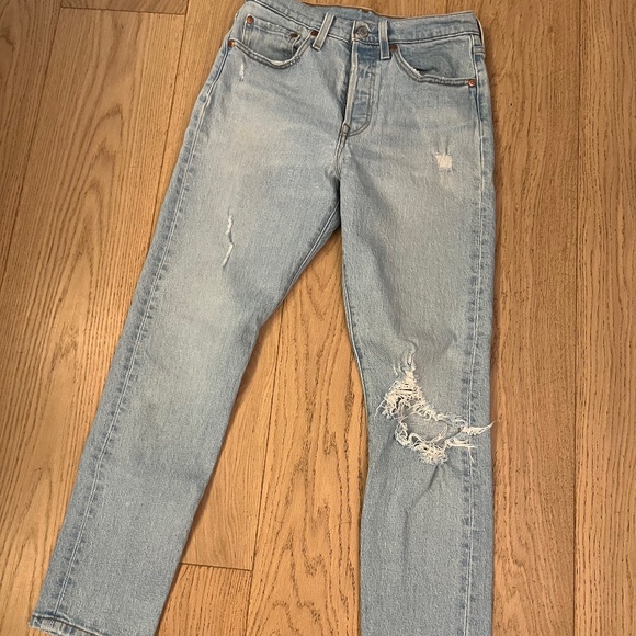 Levi's 501 Skinny button fly size 27 - Picture 1 of 4